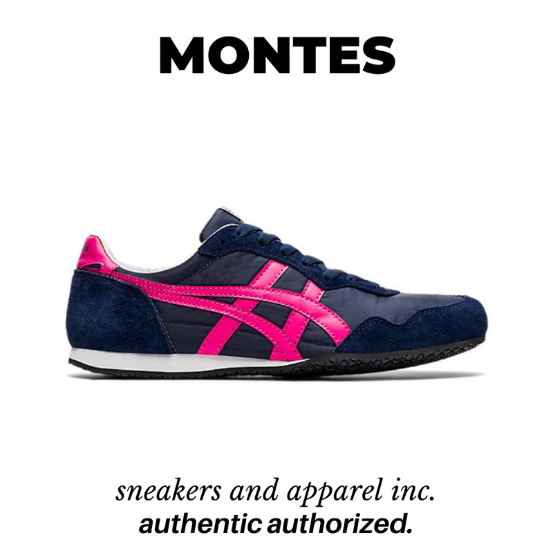 Sepatu Sneakers Onitsuka Tiger Serrano Midnight Dragon Fruit Original Resmi