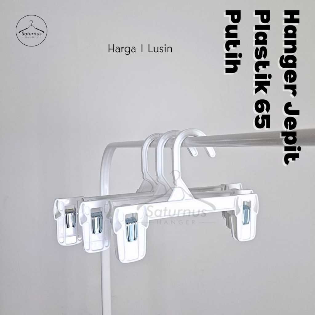 Hanger jepit plastik  hanger jepit plastik putih  hanger jepit untuk  kerudung hanger plastik jepit 