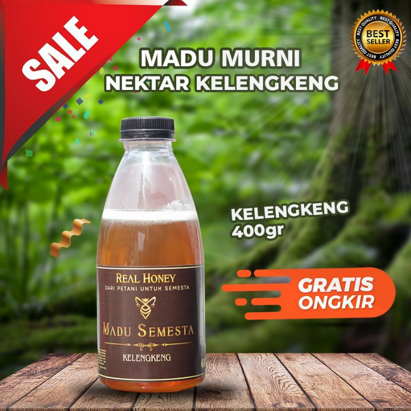 

Madu Semesta - Madu Murni Asli Nektar Bunga Kelengkeng - 400gram