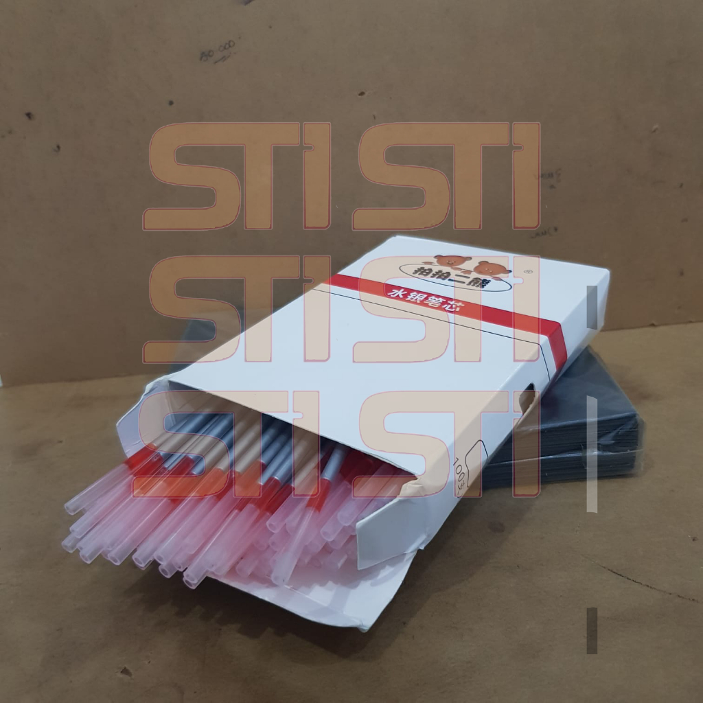 

Bolpen / Pen Plastik Silver Untuk Pola Kain / Kulit (100 pcs)