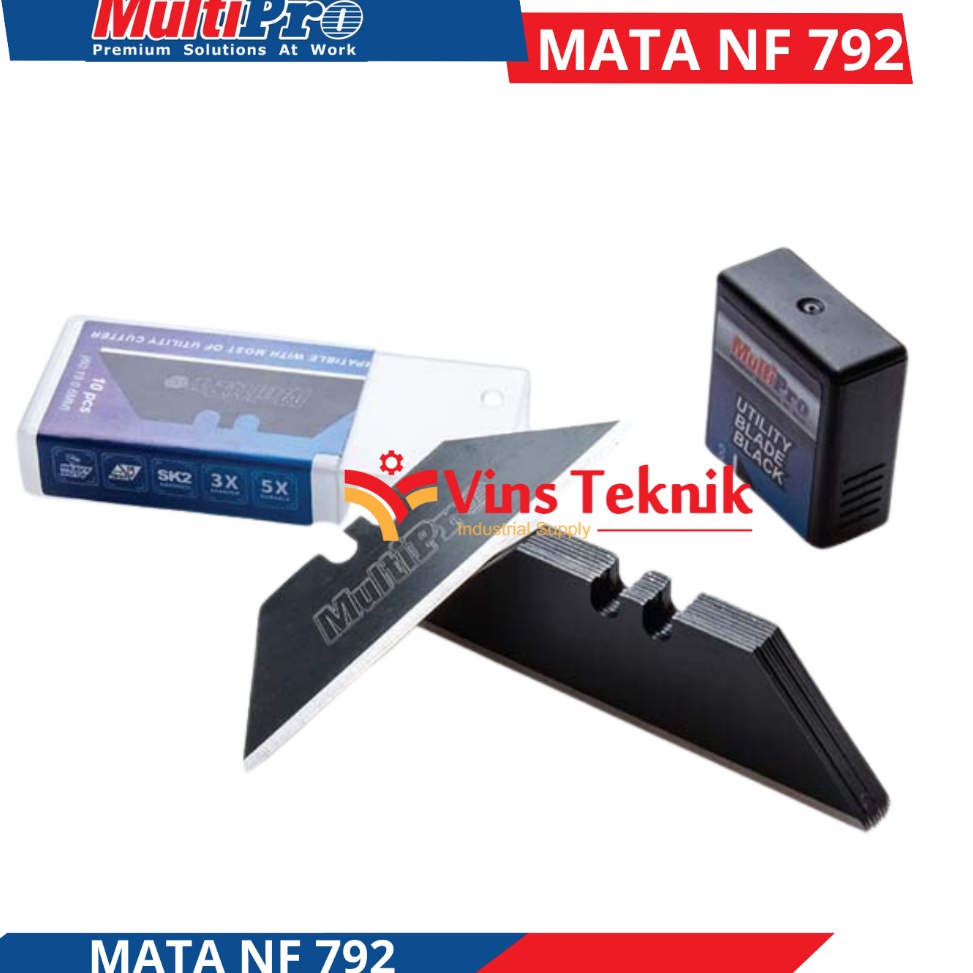 

UTILITY FOLDING KNIFE NF792 MULTIPRO NF792 CUTER LIPAT HEAVY DUTY h FG2