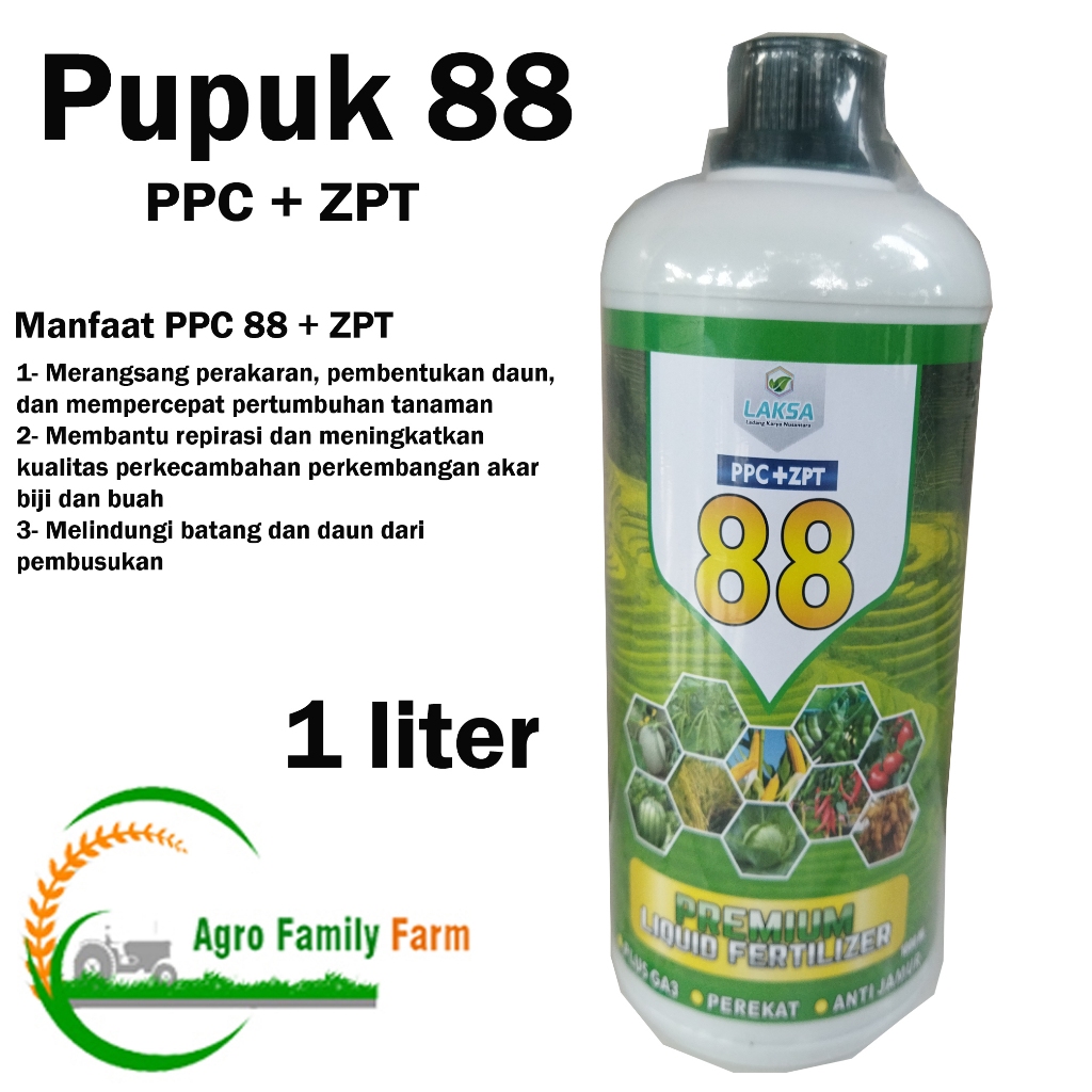 PPC 88 Pupuk Cair Pelengkap + ZPT 1 liter