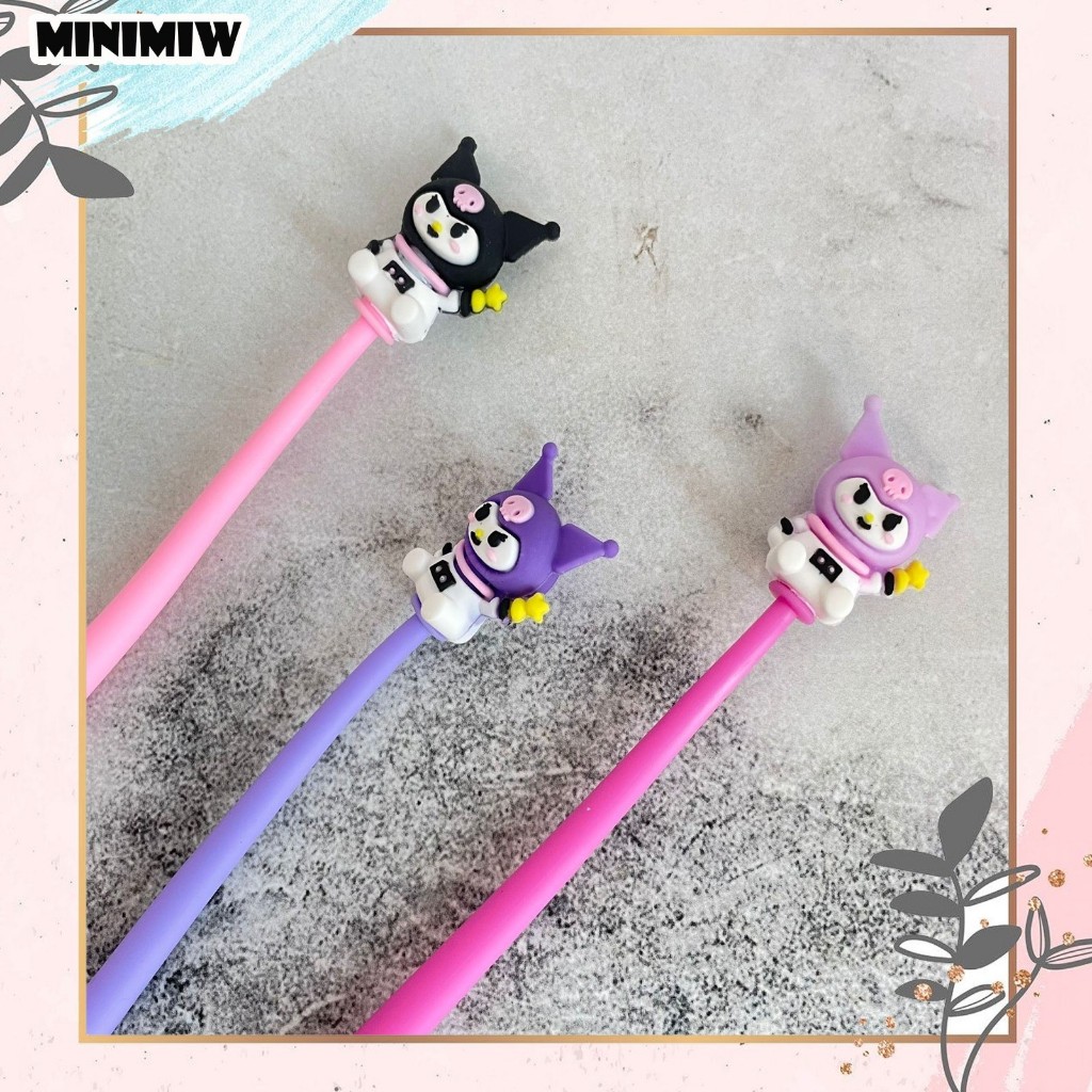 

PULPEN GEL GOYANG SANRIO DONAT & KUROMI PGK-1241 PGK-1240 DONUT PEN PENA BOLPEN BOLPOIN