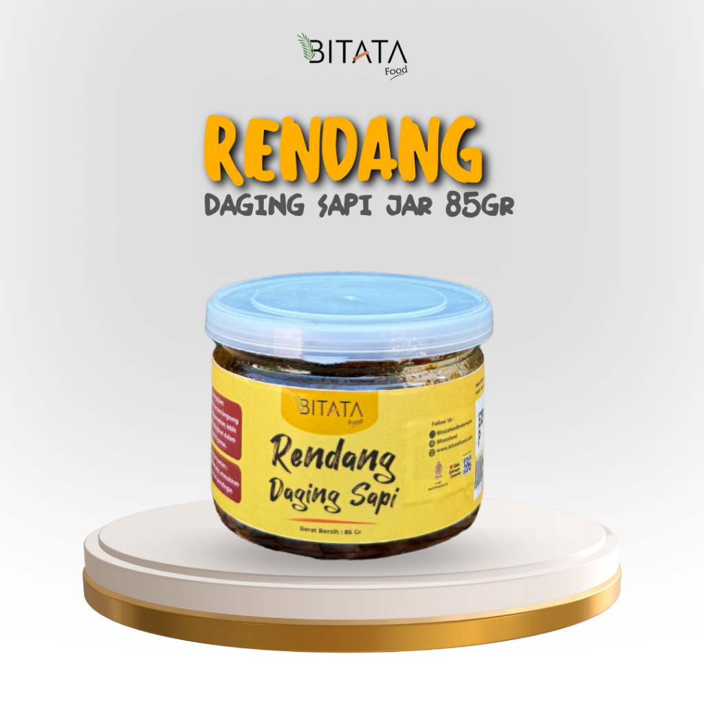 

BITATA Rendang Daging Sapi Jar 85 gr