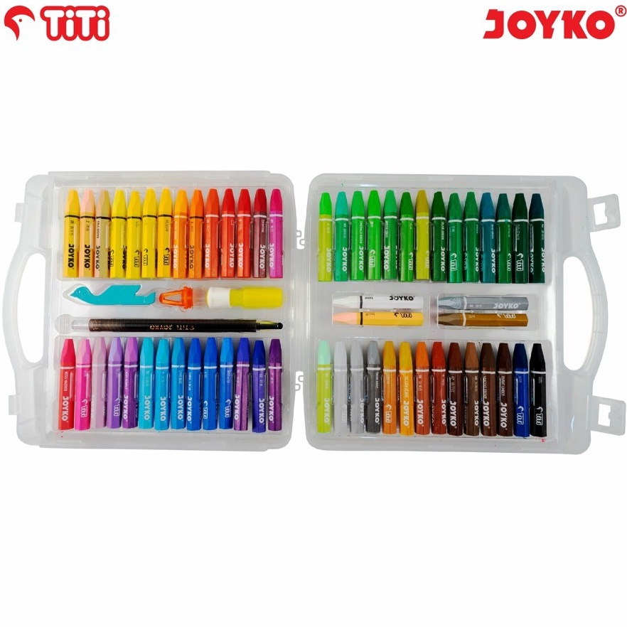 

JOYKO TITI CRAYON OIL PASTEL KRAYON MINYAK JOYKO 55 WARNA OP55S MURAH BERKUALITAS g R6W8