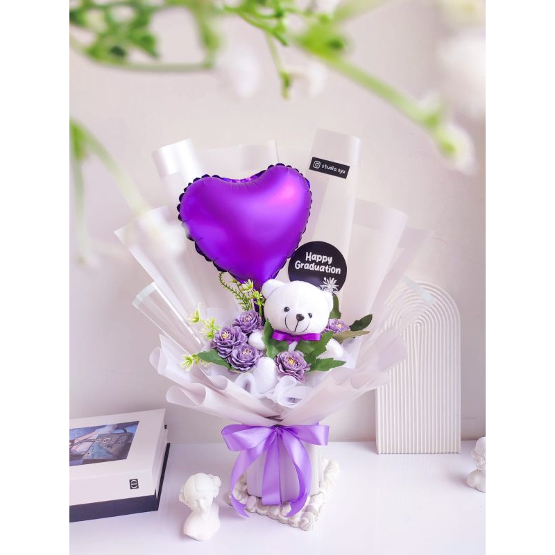 BUKET BONEKA BERUANG BALON JUMBO / BUKET BONEKA / BUKET BALON