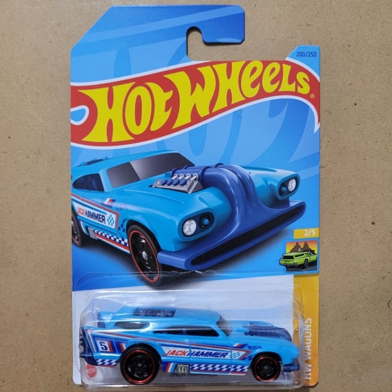HOT WHEELS JACK HAMMER / HW WAGONS [ BLUE ]
