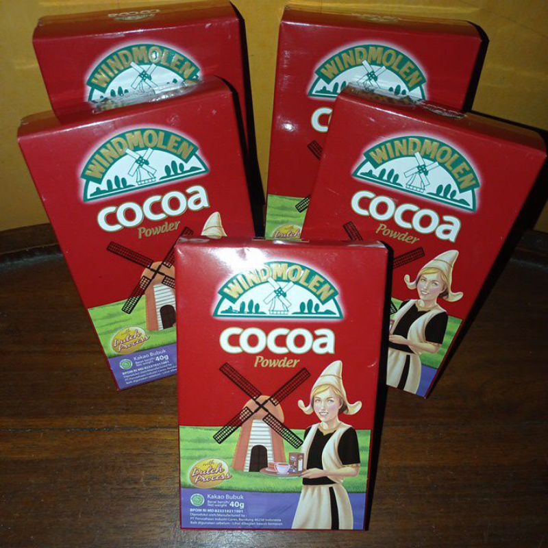 

Cokelat bubuk/Cocoa powder windmolen 40g