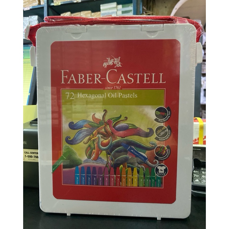 

CRAYON OIL PASTEL FABER CASTELL 72 SET ORIGINAL FREE BUBBLE DUS f D6O8