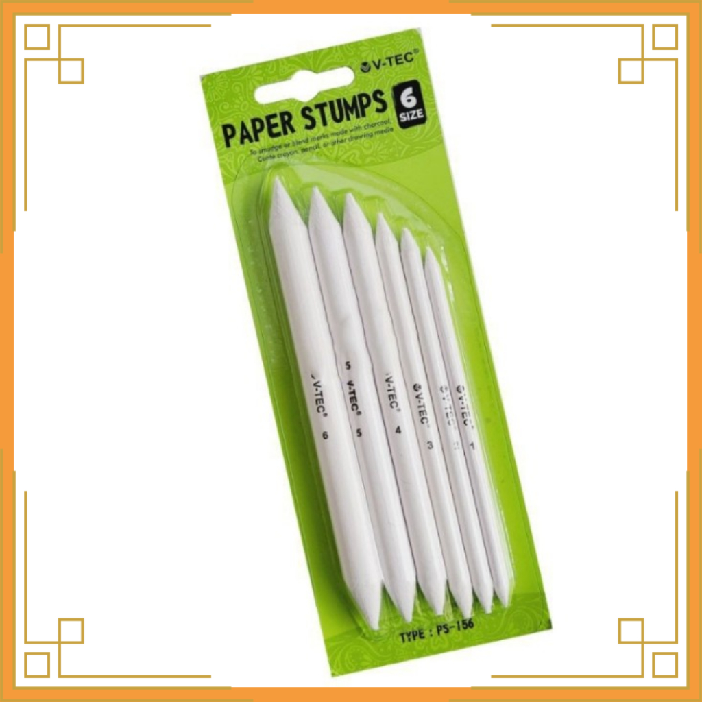 

V-TEC Paper Stumps isi 6 size Ps-156