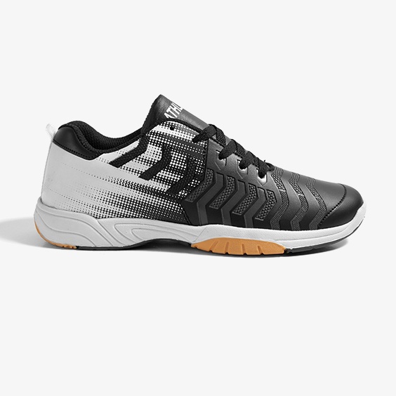 KODE T44N Athletica RBS  RBS Carera Black White  Shoes Cupsole  Sepatu Badminton  Sepatu Olahraga  S