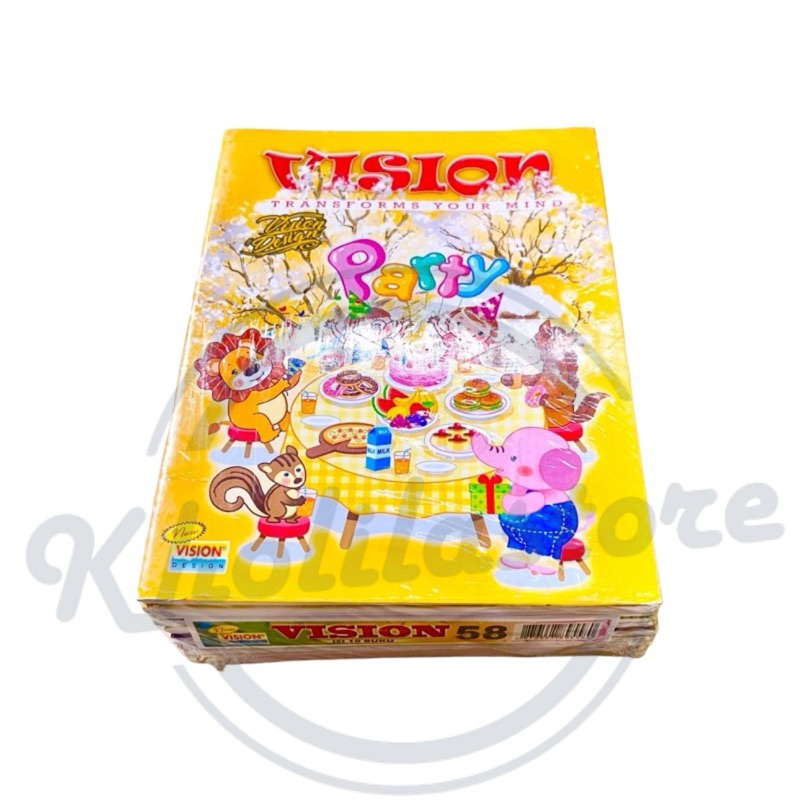 

Buku Tulis Vision 58 lembar isi 10 pcs