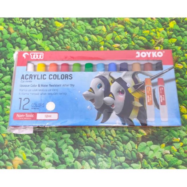 

Cat Acrylic colors 12 warna TITI JOYKO j N6H6