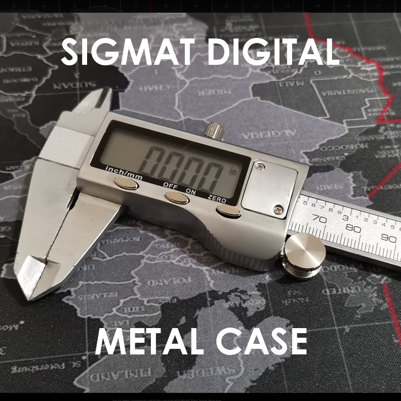 

Sigmat Digital 15mm 6inchi Metal Case SH2 Jangka Sorong 15mm 6 Metal Case SH2 Digital Caliper e T1B7