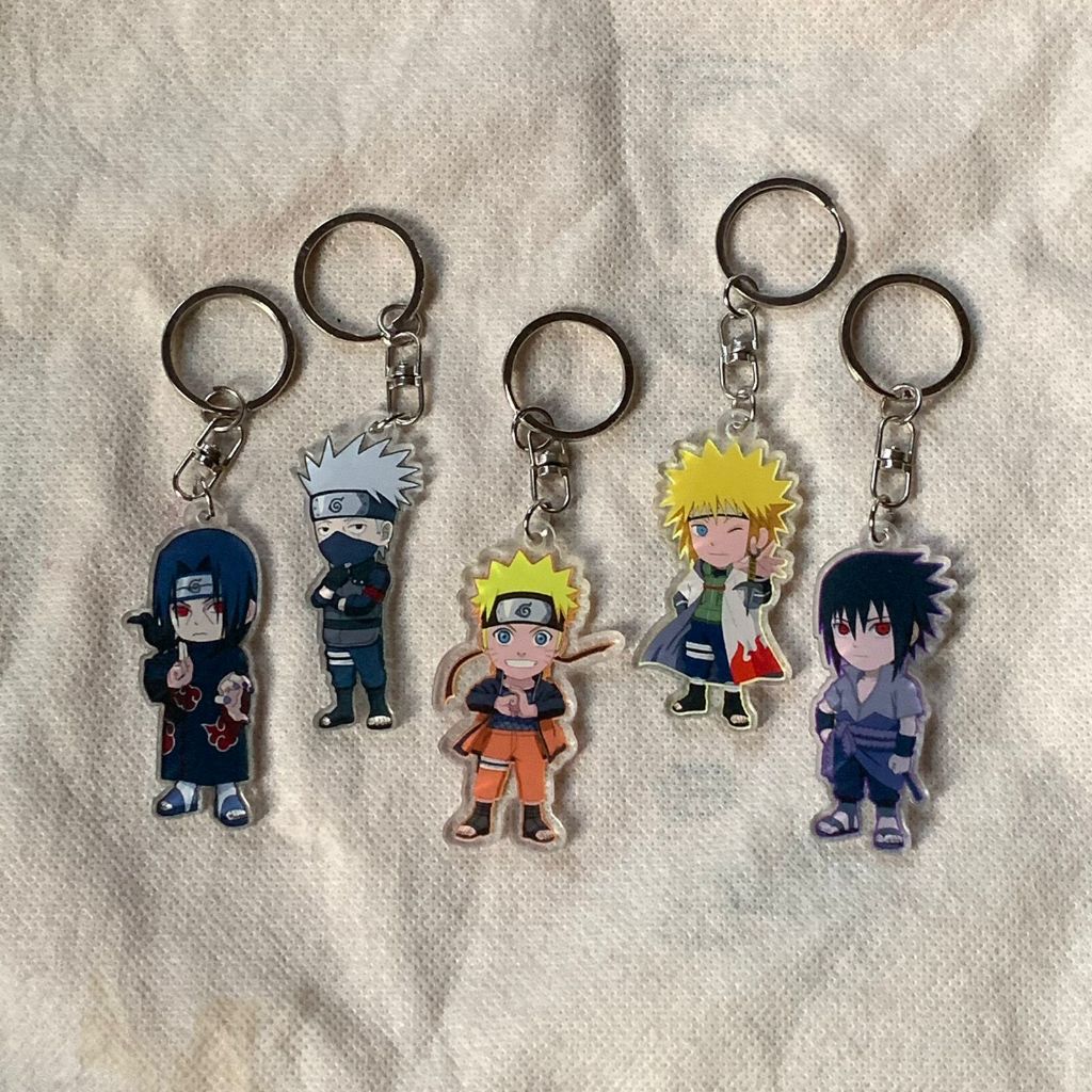 GANTUNGAN KUNCI ANIME NARUTO/GANCI AKRILIK/ACYRILIC KEYCHAIN