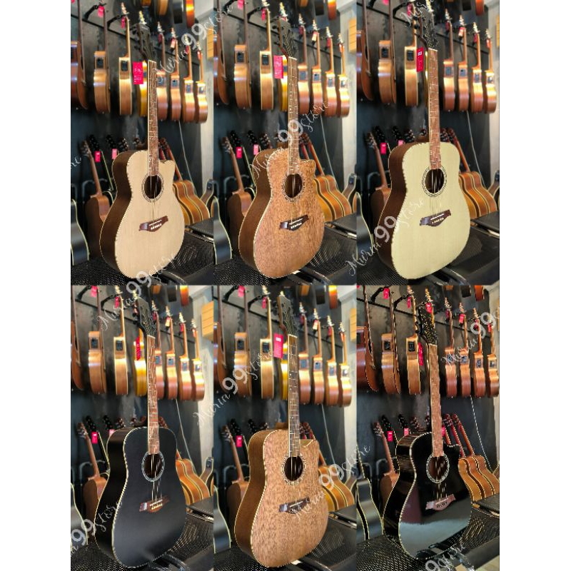 Gitar Akustik Silverwood Neck Utuh