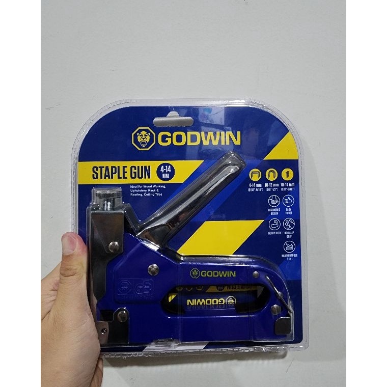 

Staples Gun 3in1 GODWIN Stapler Gun Staple Gun e O6J9