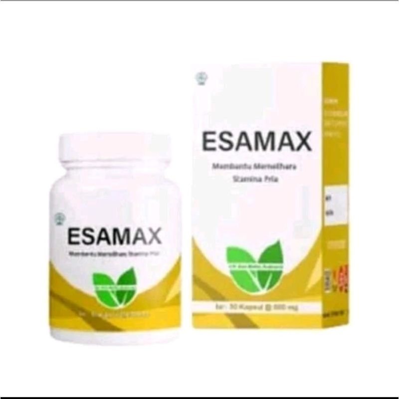 [TERBARU] Esamax Obat Herbal Original Suplemen Pria Bpom Esamax