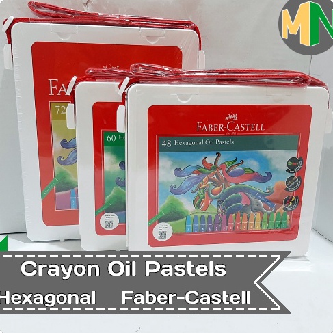 

Crayon Oil Pastels Hexagonal FaberCastell w A5Y6