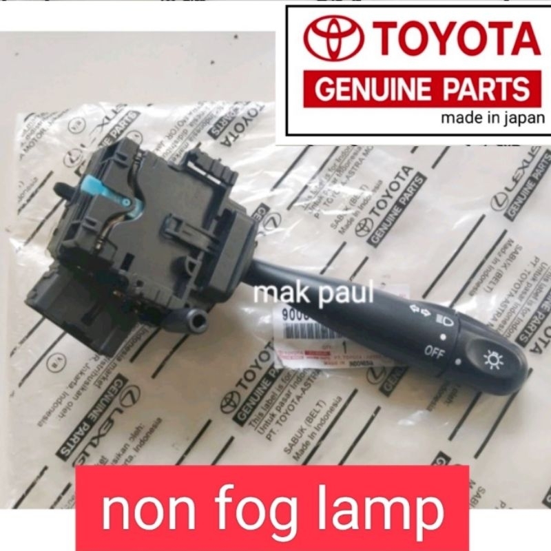saklar lampu & sein VIOS gen1 LIMO X taxsi 2003 2004 2005 2006 ORIGINAL non fog lamp