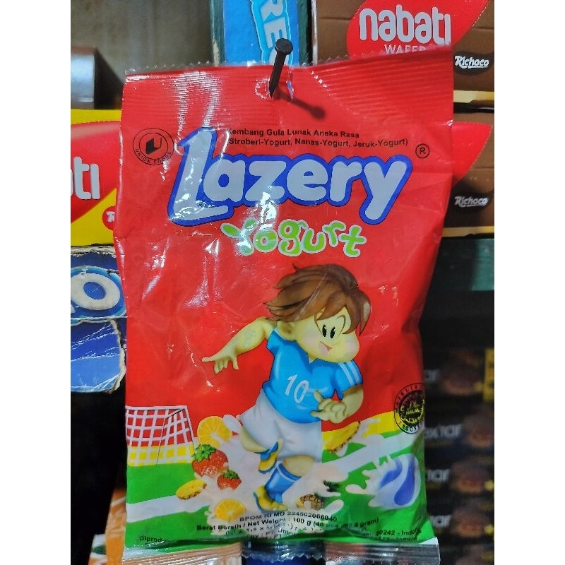 

Permen Lazery Yogurt Aneka Rasa (isi 40 Pcs)