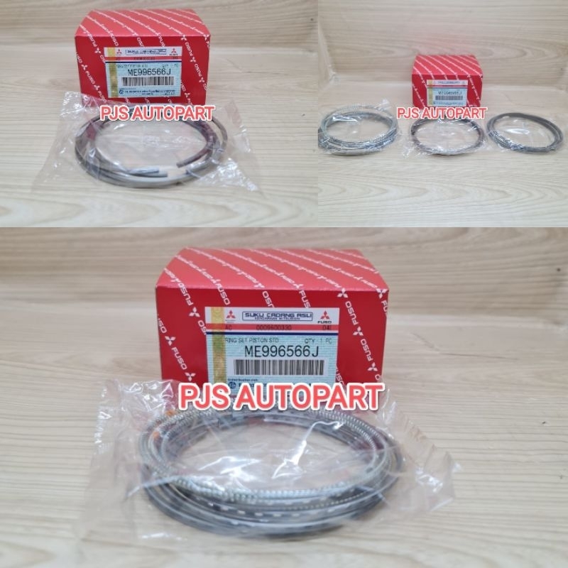 RING PISTON RING SEHER MITSUBISHI CANTER PS125 TURBO PS110 PS136HDX STD 1SET TIPE ASLI SUPERPAT MOBI