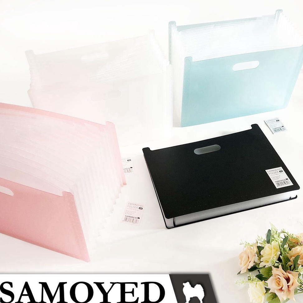 

Map Harmonika Sekat Expanding Folder Box File A4 Samoyed EFD4S s Q7D5