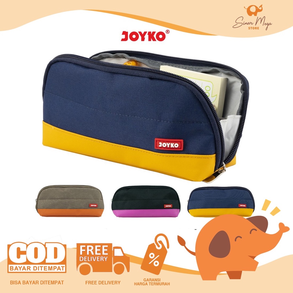 

Joyko Pencil Case PC55 Tempat Pensil Pocket Simple Murah Berkualitas k X6S6