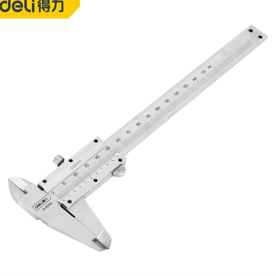 

Deli Vernier Caliper Jangka Sorong 15mm 6 inch Perkakas EDL9215 b Z7S8