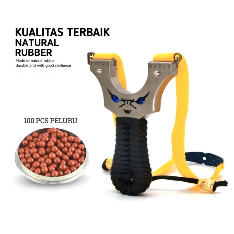 KODE Y16D ketapel slingshot modern  maian lontar  catapult stainless
