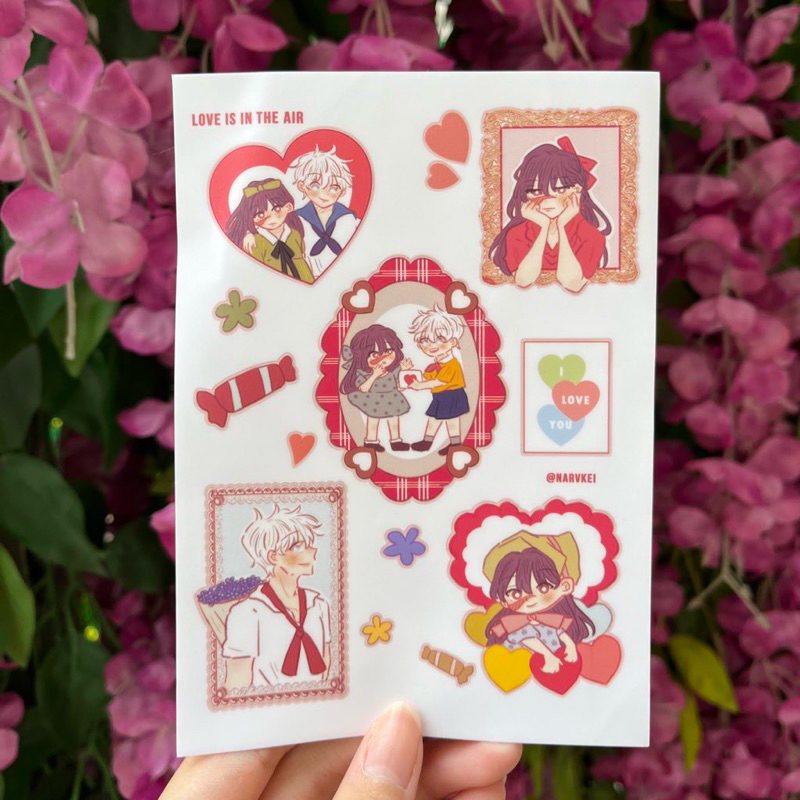 

Love is in the Air Gojo Satoru x Iori Utahime Stickers (Jujutsu Kaisen)