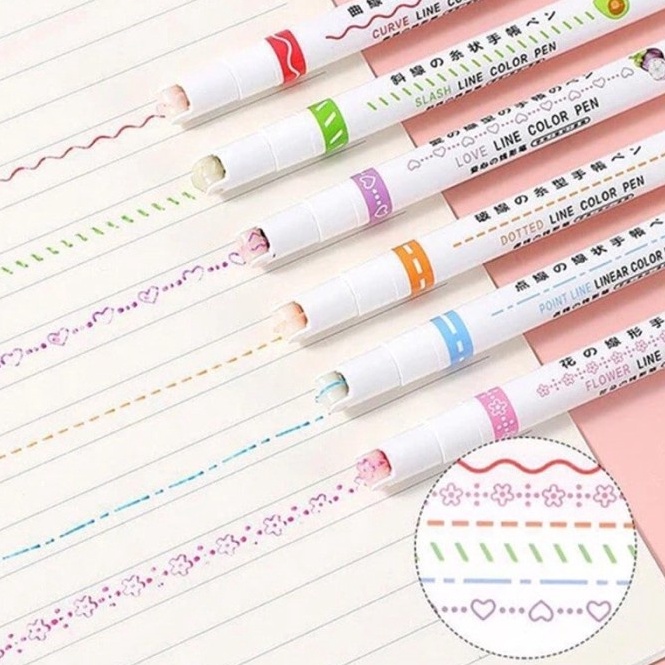 

CURVE HIGHLIGHTER PEN ISI 6 l D8K5