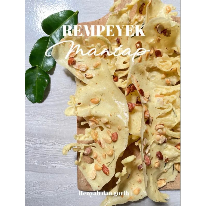 

rempeyek renyah gurih