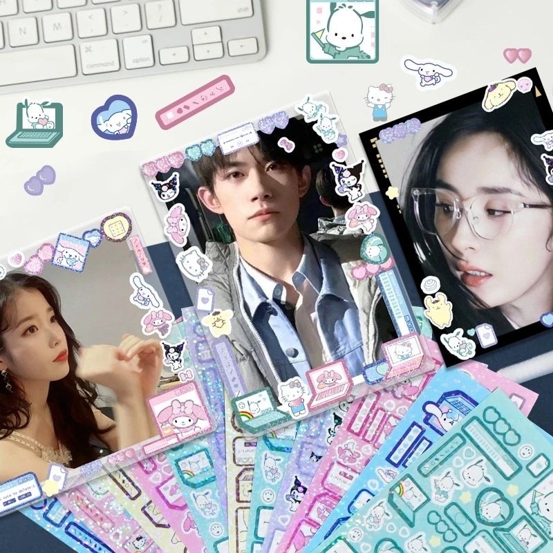 

Sticker Jurnal Gliter Blink Blink l Label Sticker l Sticker lucu l Sticker Olshop l Sticker Waterproof Sanrio l Stiker Kartun Karakter