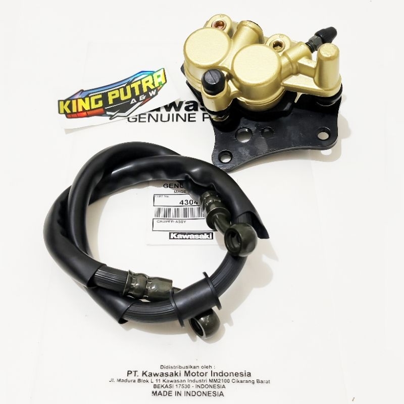 Kaliper Belakang + Selang Rem Belakang Kawasaki Ninja R , Ninja SS , Ninja R
