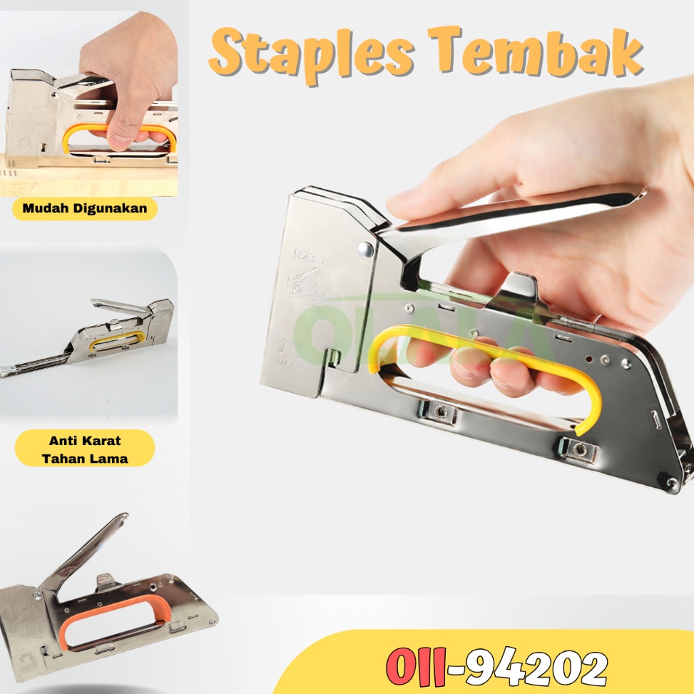 

Staples Stepler Tembak Gun Tracker 3 iN 1 OLL9422 c DP8