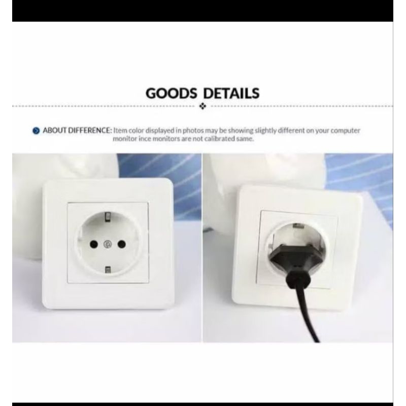 ⭐manukanmall⭐ Pengaman stop kontak OTOMATIS BUKA TUTUP Penutup colokan Cover stop kontak