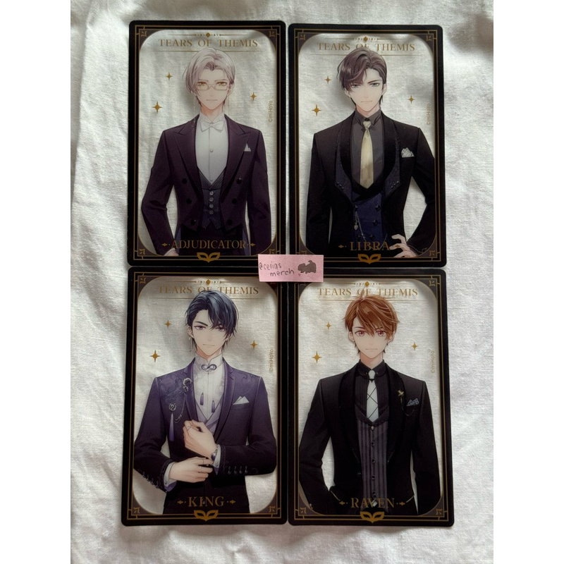Tears of Themis Suit Clear Card (Vyn, Artem, Marius, Luke)