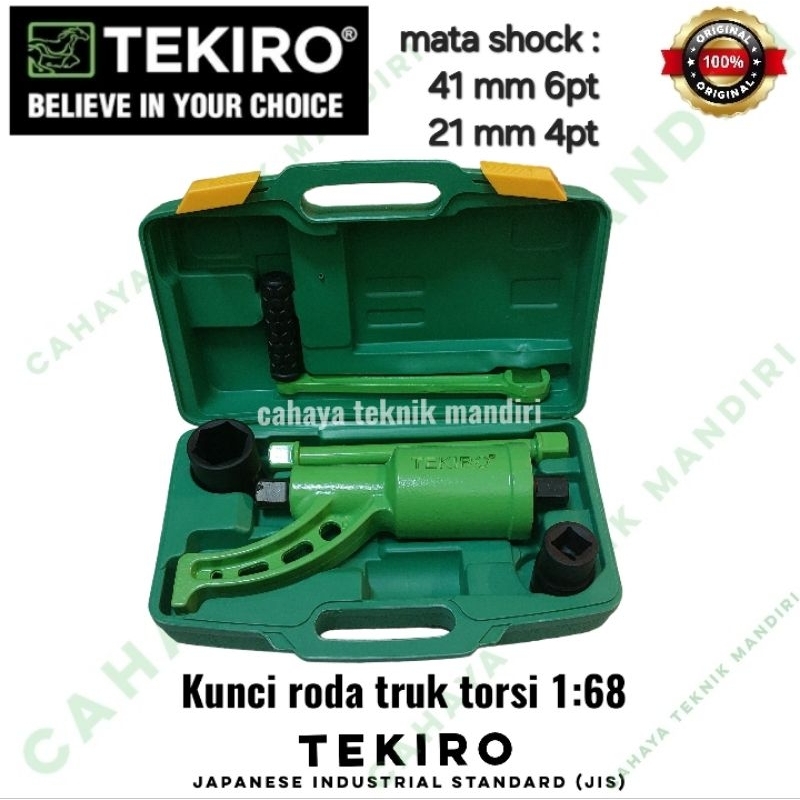 Kunci torsi roda truk TEKIRO labor saving  / kunci roda truk ukuran 21 dan 41 mm / impek manual