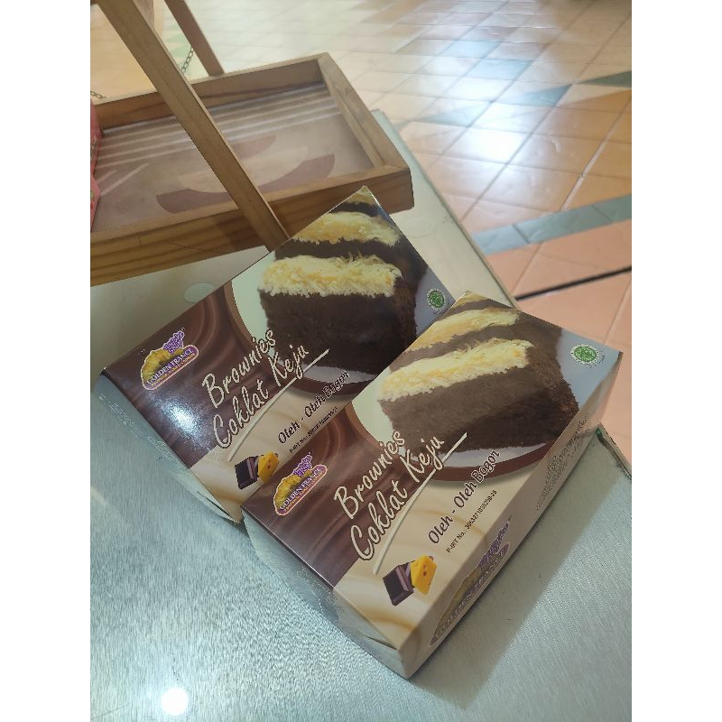 

Brownies Coklat Keju, GoldenFrance, 540 Gram
