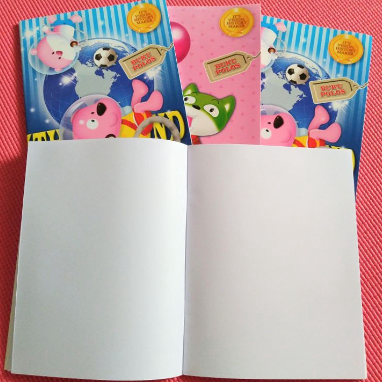 

KODE F27E Buku Polos buku gambar buku scrip buku gambar paud