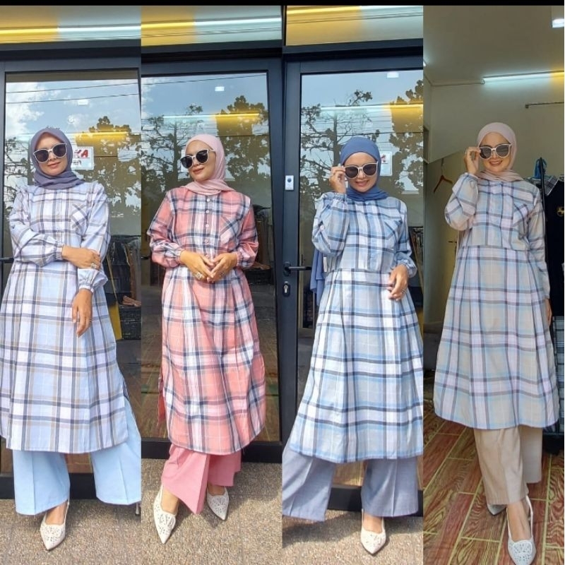 Set Tunik Katun JASMINE BY ANGGHEAN