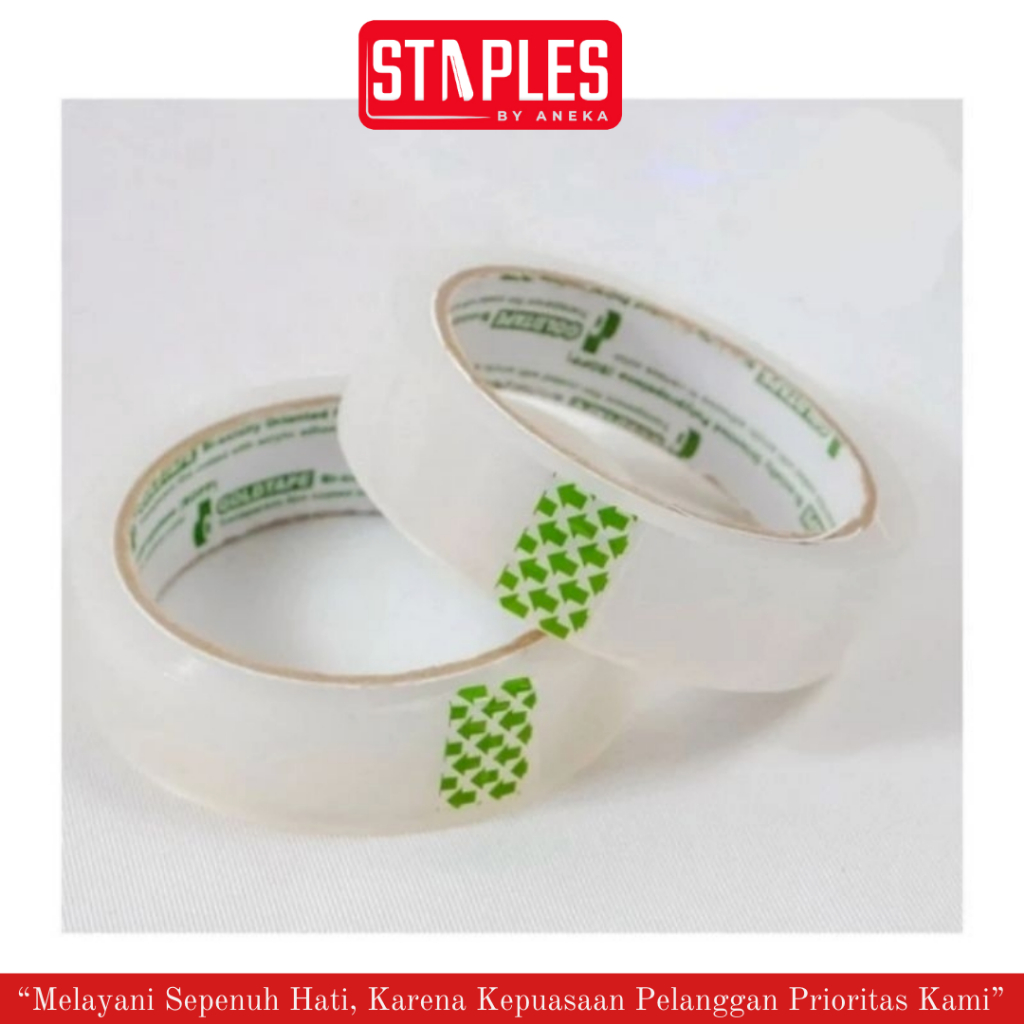 

Isolasi 1 Inch / Isolasi Bening 24MM / Selotip