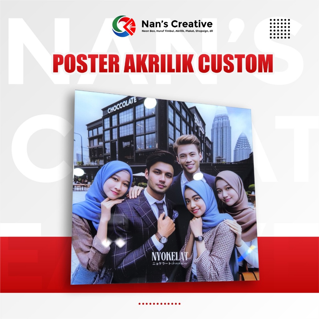 Akrilik custom print UV/POSTER AKRILIK