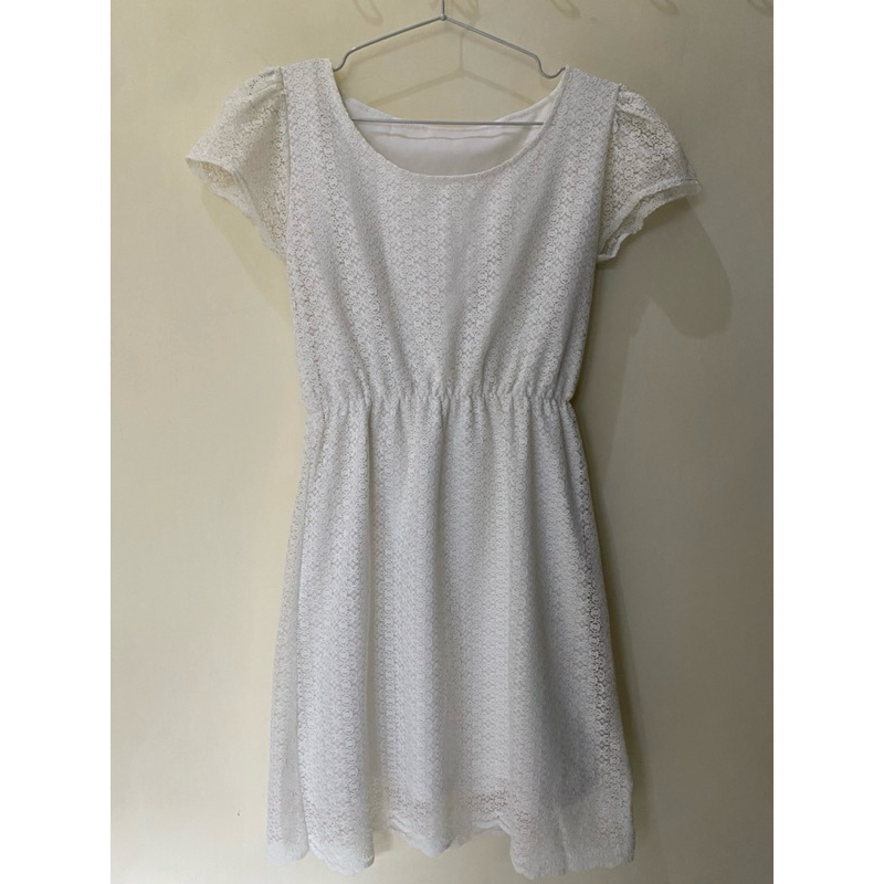 white dress [preloved]
