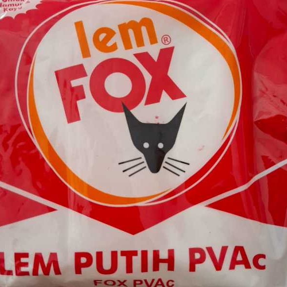 LEM FOX PUTIH PVAC / LEM FOX PLAMIR & KAYU 400GR