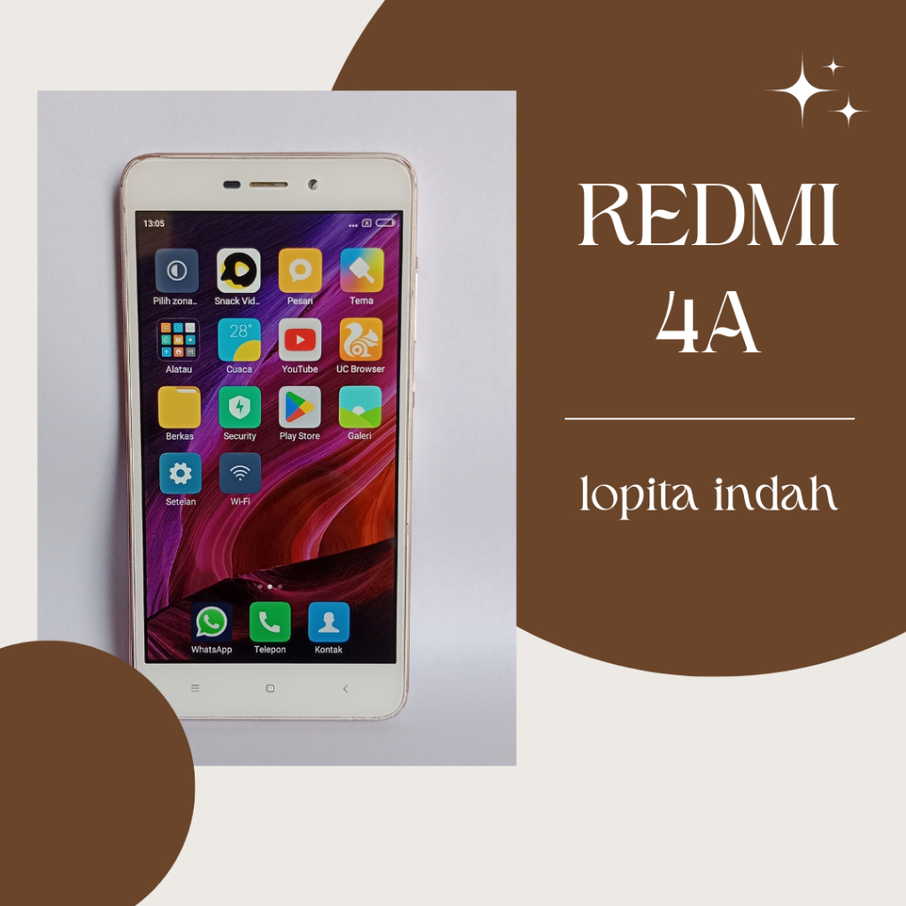 Xiaomi Redmi 4A (4G) Ram 2/16 Handphone Android Second Murah