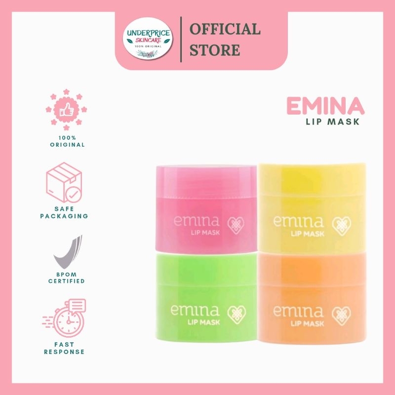 EMINA LIP SLEEPING MASK +Free spatula