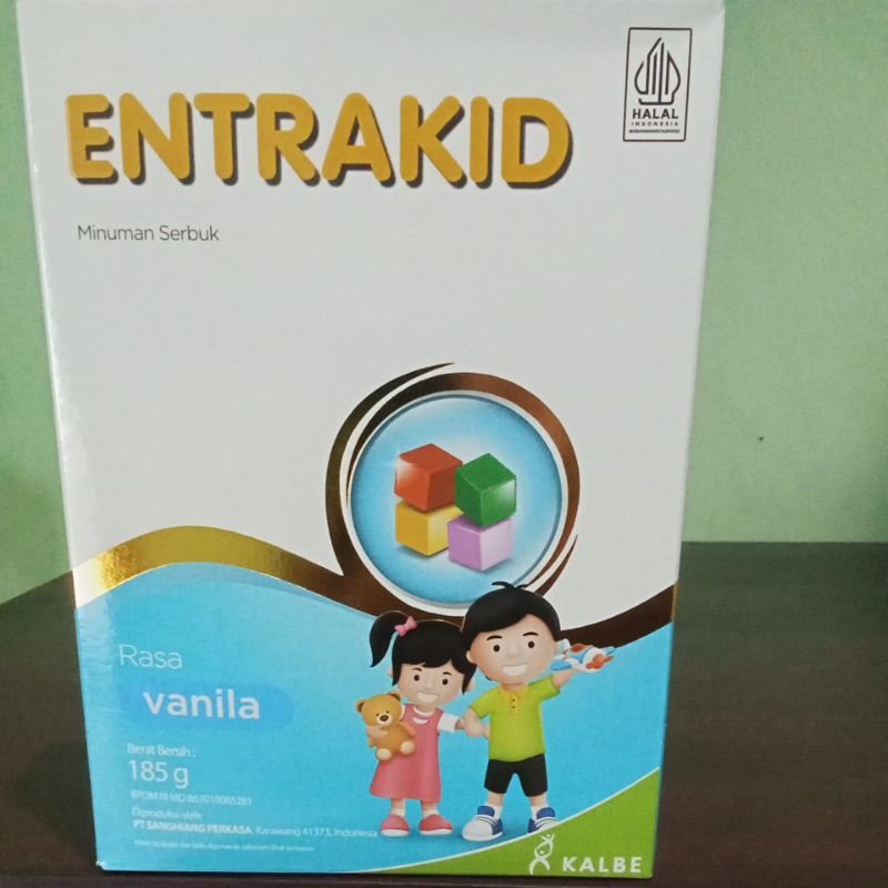 

ENTRAKID 185 gr Rasa Vanila dan Cokelat