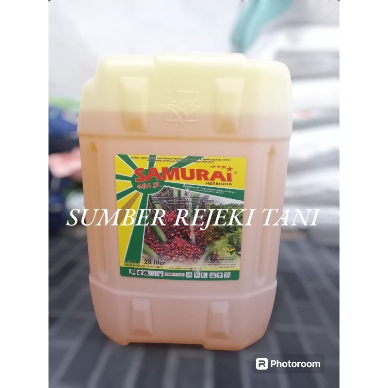 herbisida samurai 486sl 20 liter